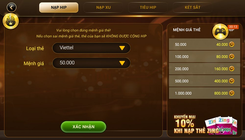 Hip Club – Cổng game bài, slot đổi thưởng HOT nhất