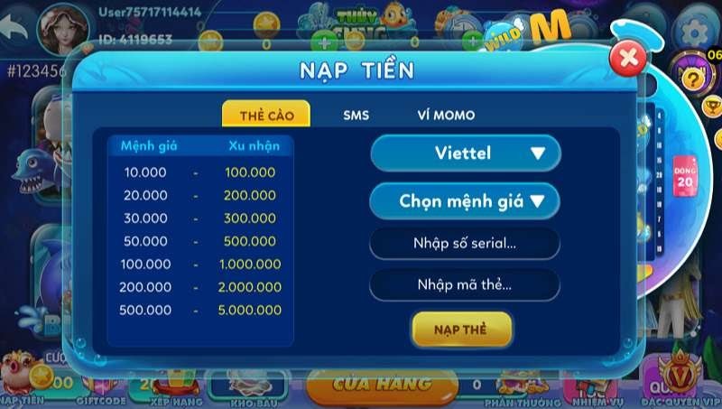 Bắn cá tài lộc – Kho game đổi thưởng cực đã chỉ có tại game Bắn cá Tài lộc